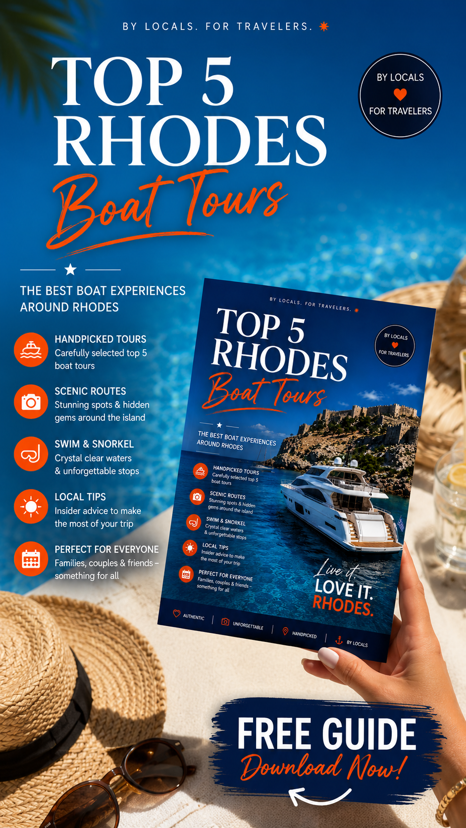 Top 5 Boat Tours in Rhodes – Free PDF Guide